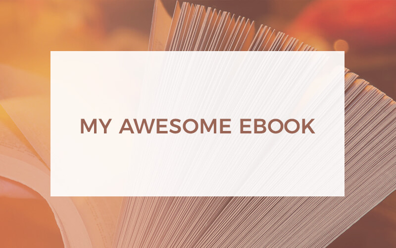 My awesome ebook: how to build a coaching business